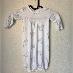 Nellapima Baby 0-3 Month, Blue Lamb Gown